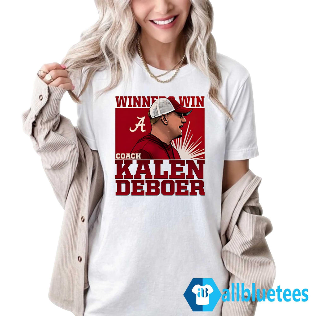 Kalen DeBoer Winner Win Shirt