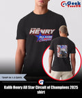 Kalib Henry All Star Circuit of Champions 2025 shirt