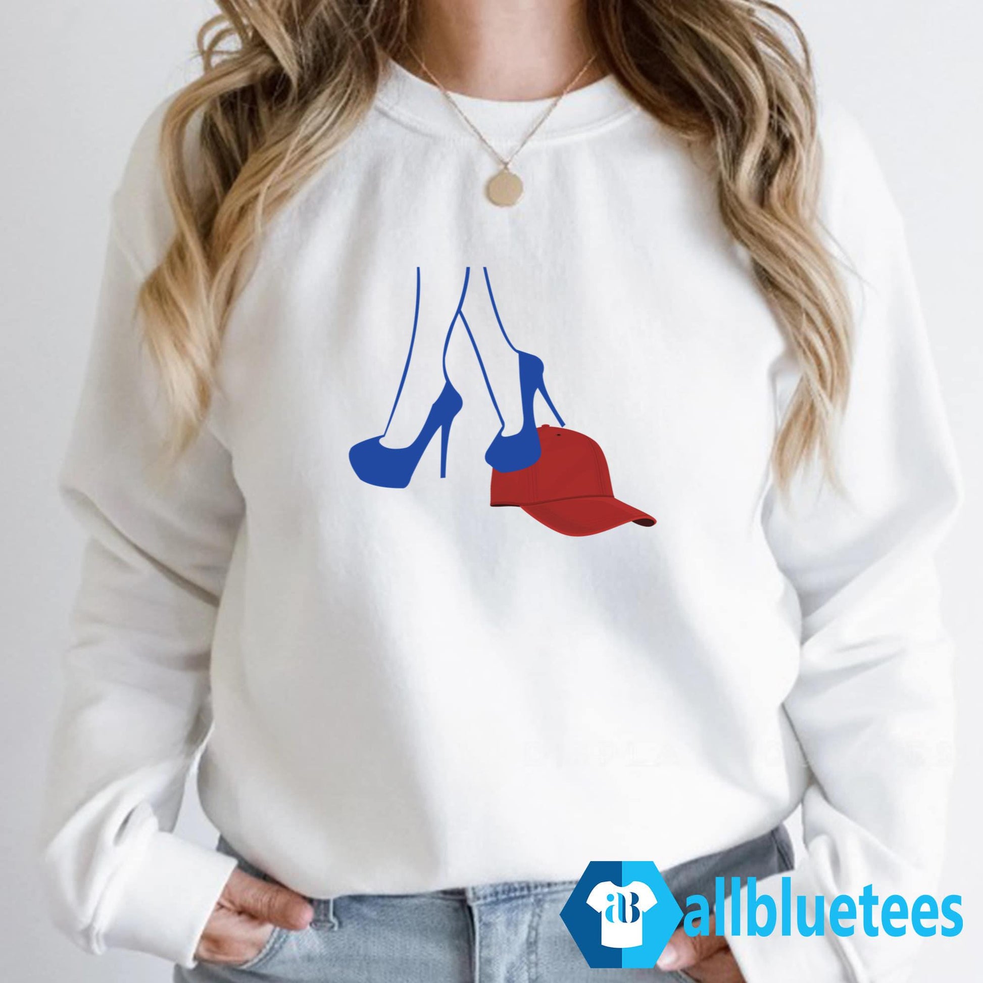 Kamala Harris Heels Stepping On Red Hat Shirt