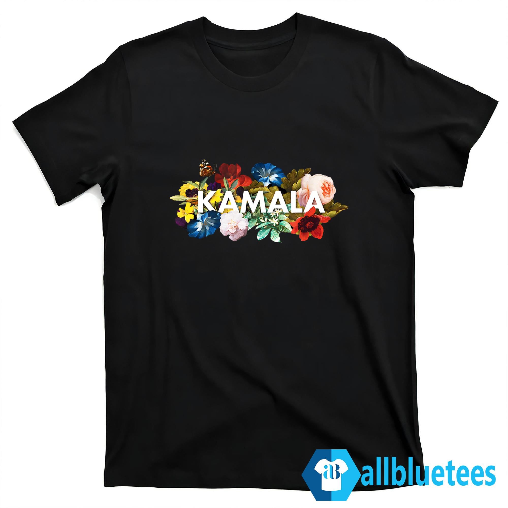 Kamala Harris Vintage Floral Shirt