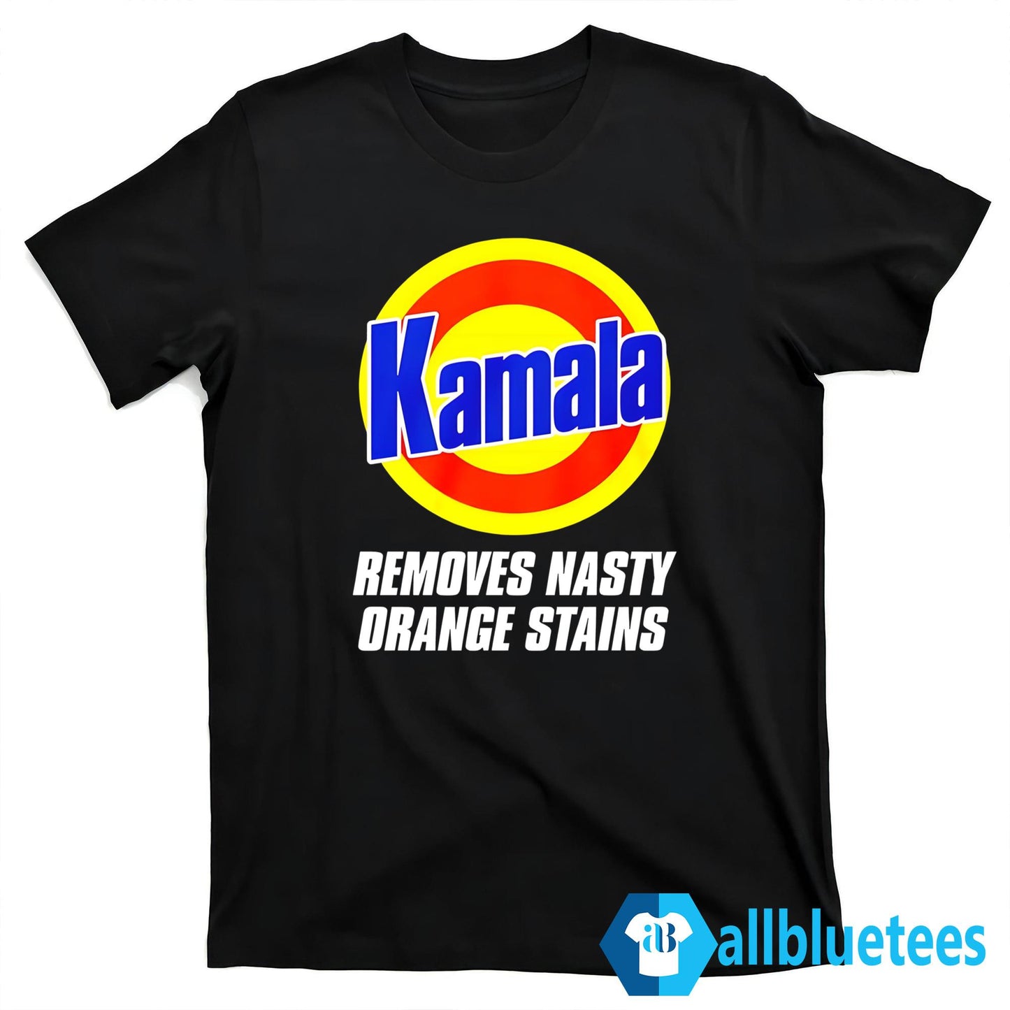 Kamala Removes Nasty Orange Stains Shirt