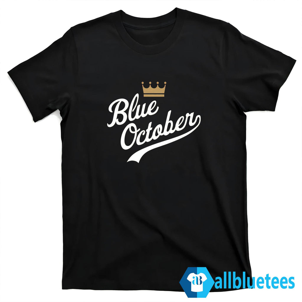 Kansas Blue October Shirt