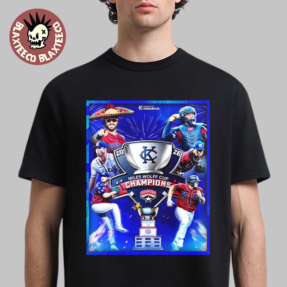 Kansas City Monarchs 2026 Miles Wolff Cup Champions Unisex T-Shirt