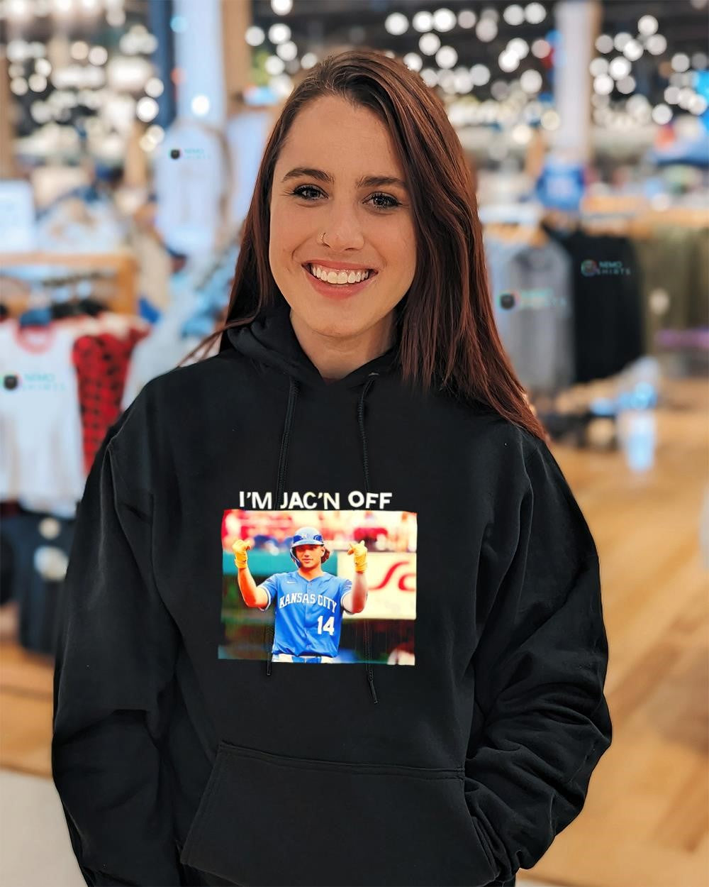 Kansas City Royals player Jac Caglianone I’m jac’n off shirt