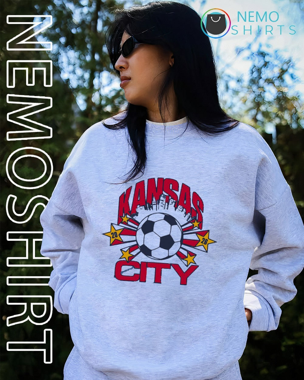 Kansas City soccer 2026 skyline shirt