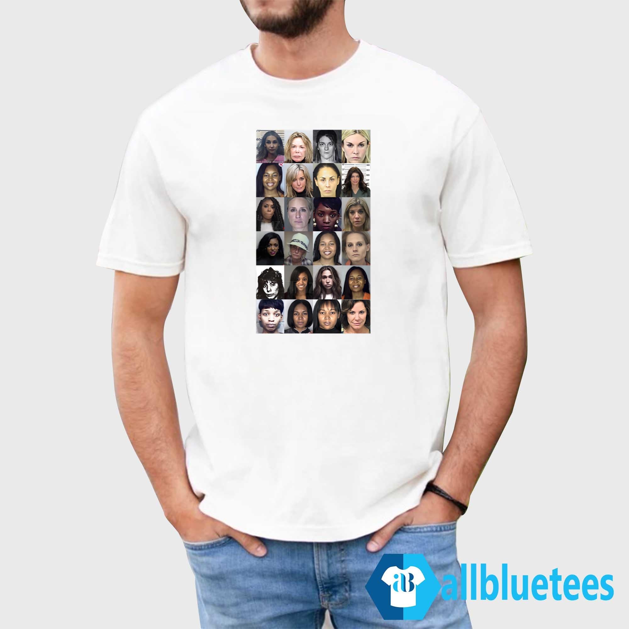 Karen Huger Mugshot Real Housewives Wall Of Fame Shirt