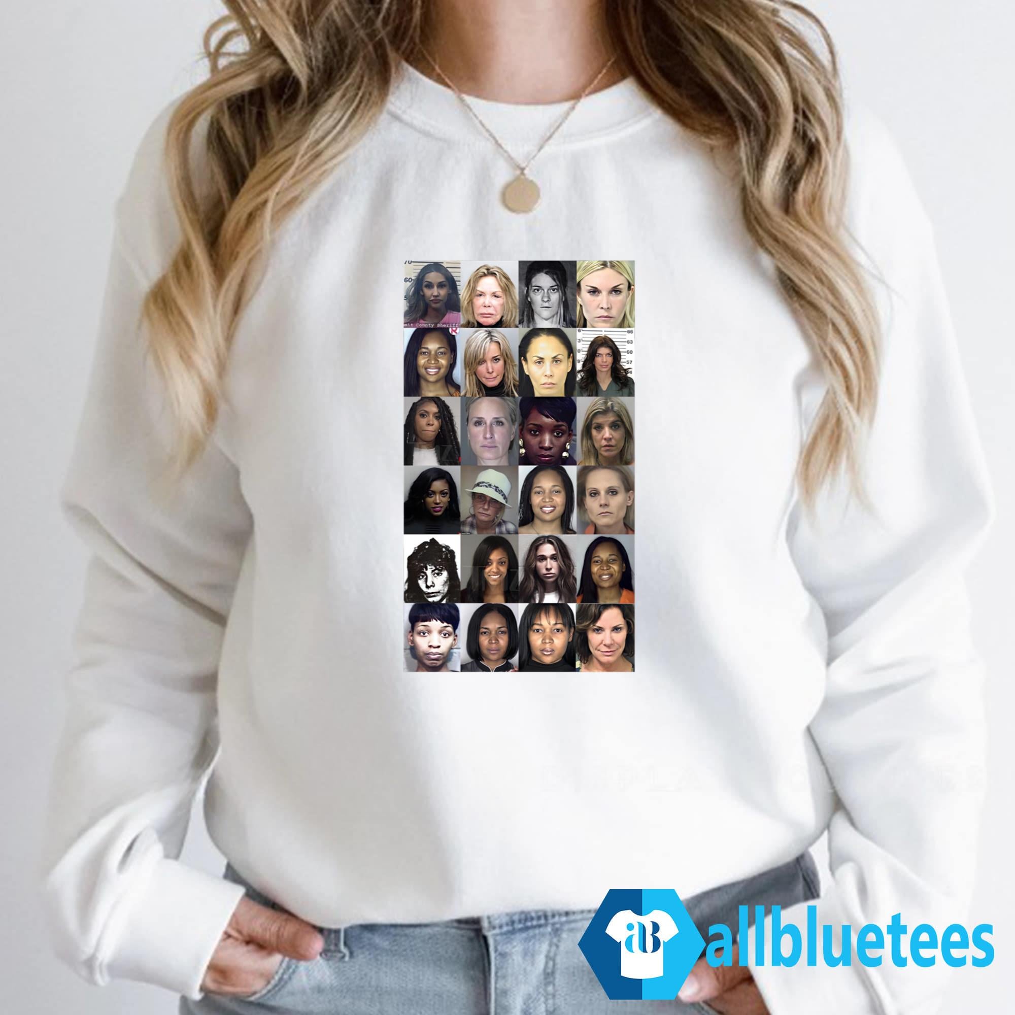 Karen Huger Mugshot Real Housewives Wall Of Fame Shirt