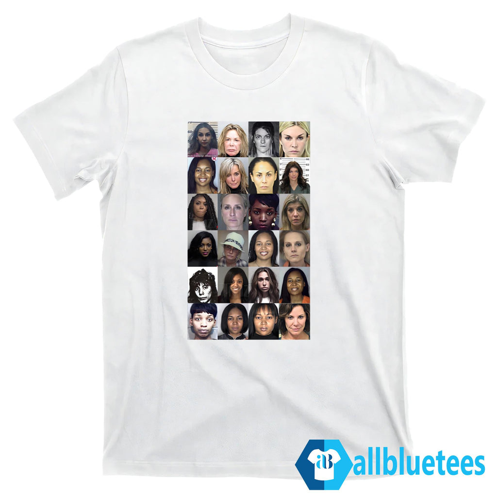 Karen Huger Mugshot Real Housewives Wall Of Fame Shirt