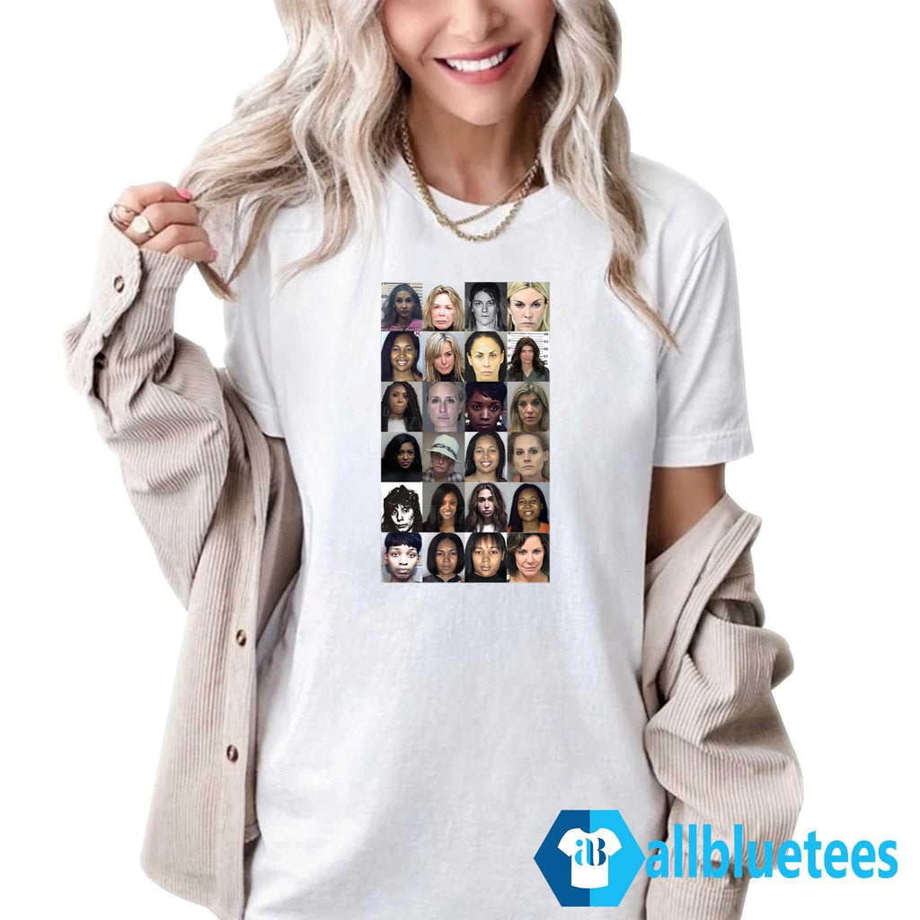 Karen Huger Mugshot Real Housewives Wall Of Fame Shirt