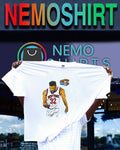 Karl Anthony Towns Kat 32 New York player hand drawn shirt