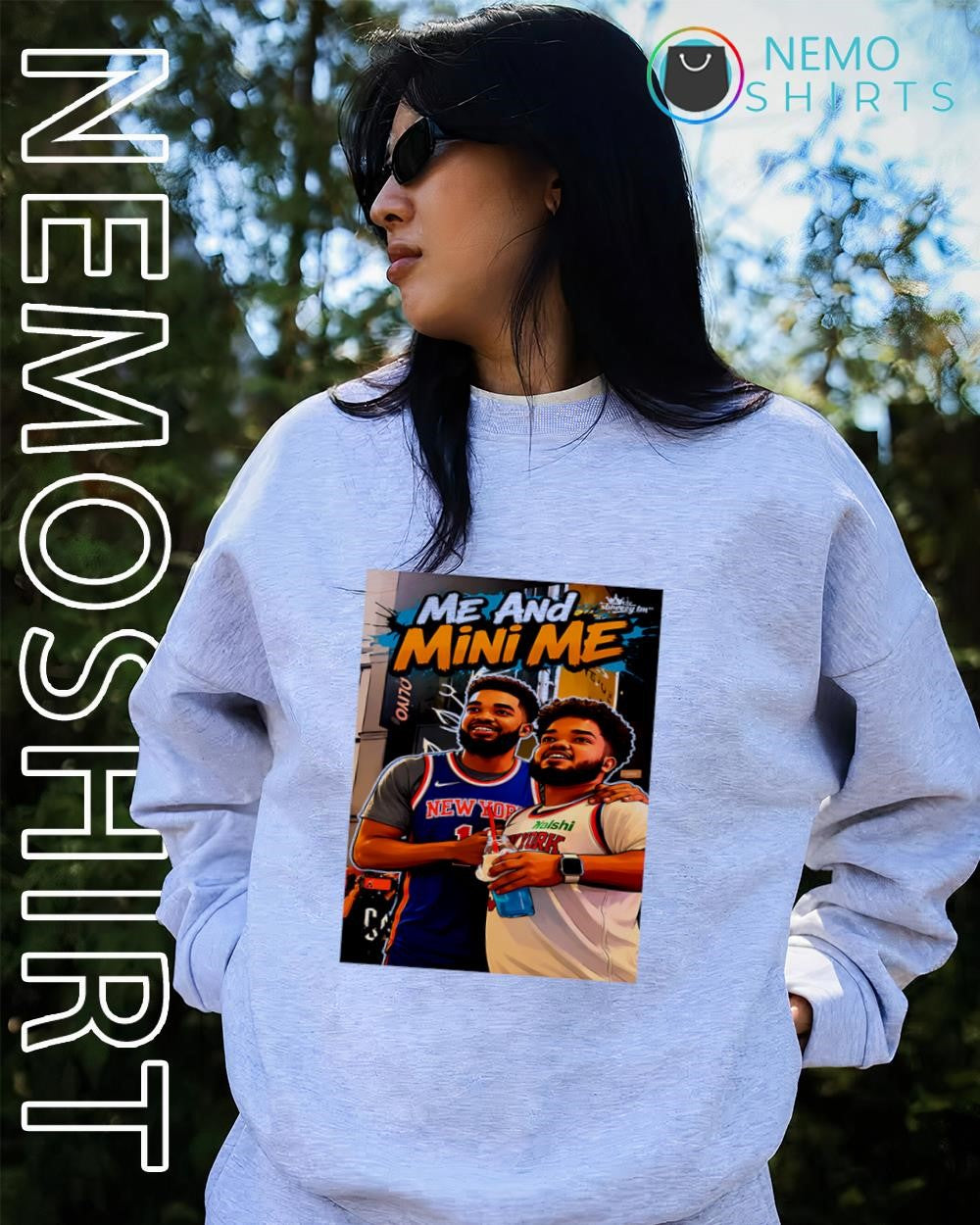 Karl-Anthony Towns NY Knicks me and mini me shirt