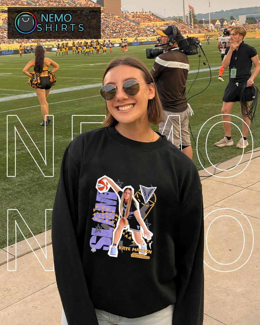 Kate Martin Golden State Valkyries WNBA player shirt