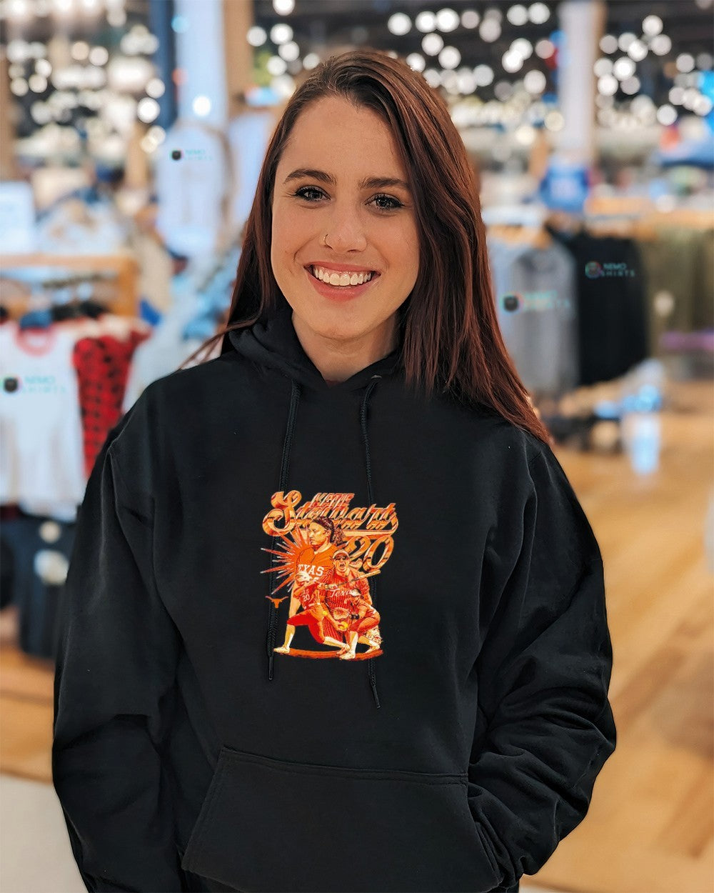 Katie Stewart Texas Longhorns NCAA softball player collage shirt