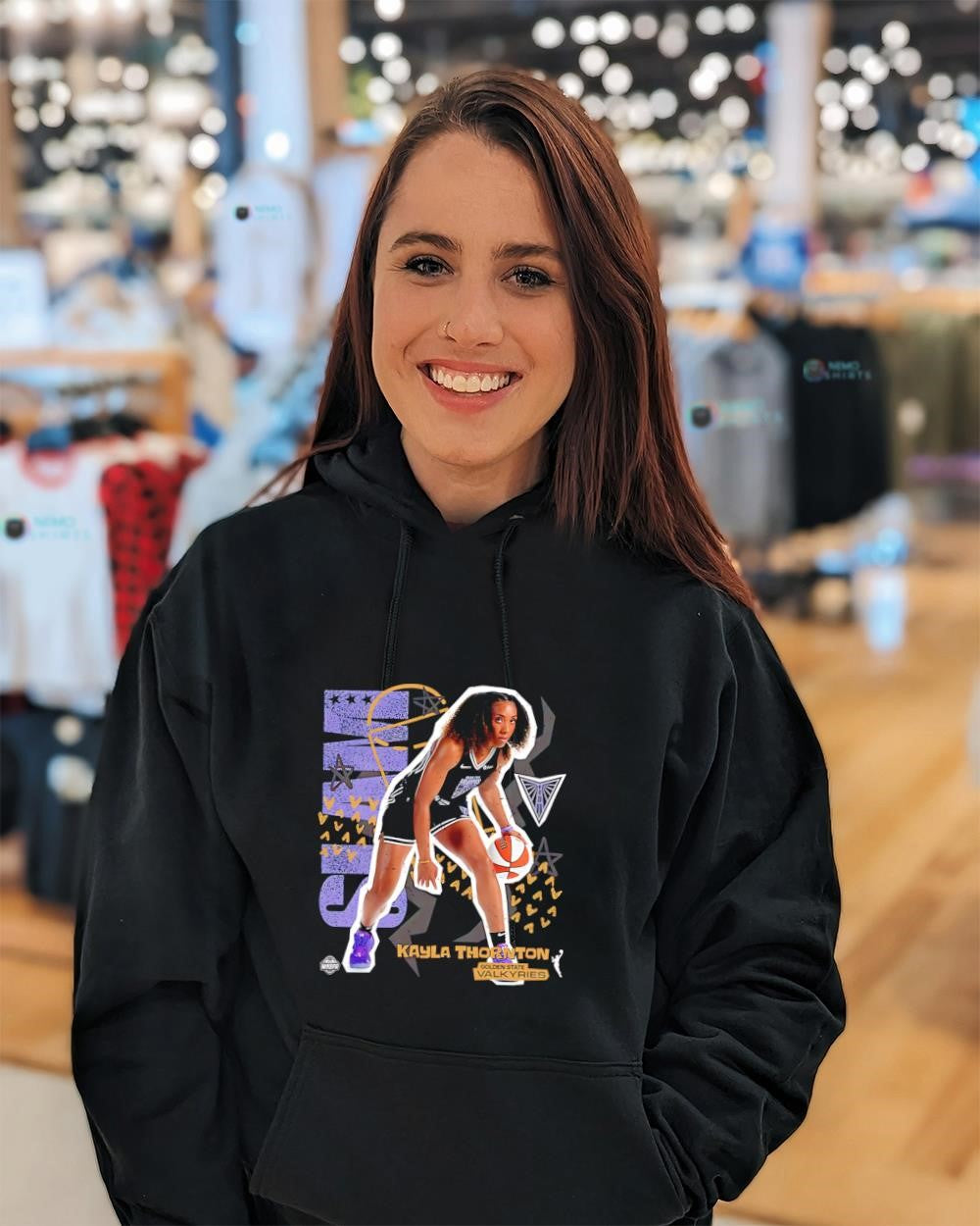 Kayla Thornton Golden State Valkyries WNBA player shirt