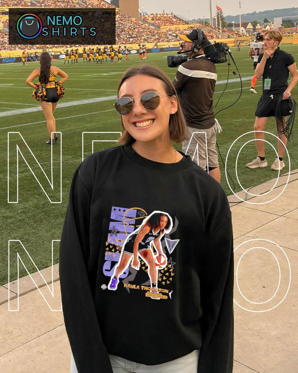 Kayla Thornton Golden State Valkyries WNBA player shirt