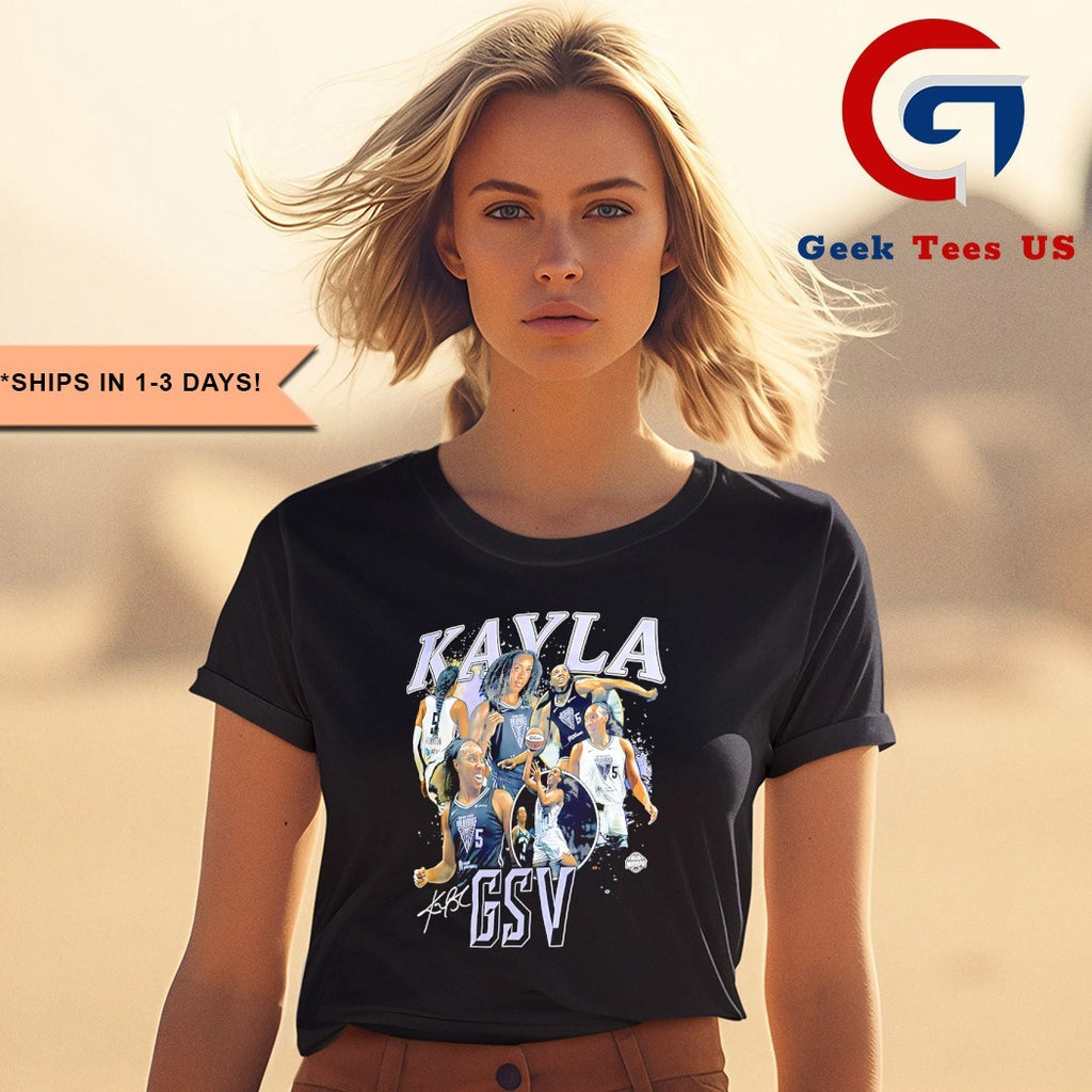 Kayla Thornton player Golden State Valkyries WNBA Playoffs 2025 graphic shirt