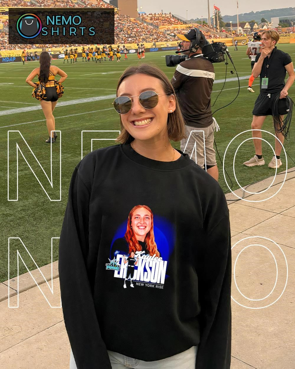 Kaylee Erickson New York Rise professional softball player shirt
