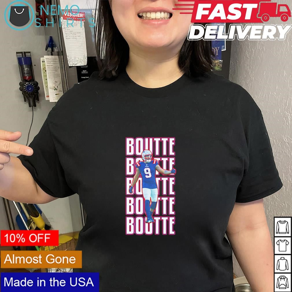 Kayshon Boutte wide receiver New England Patriots shirt