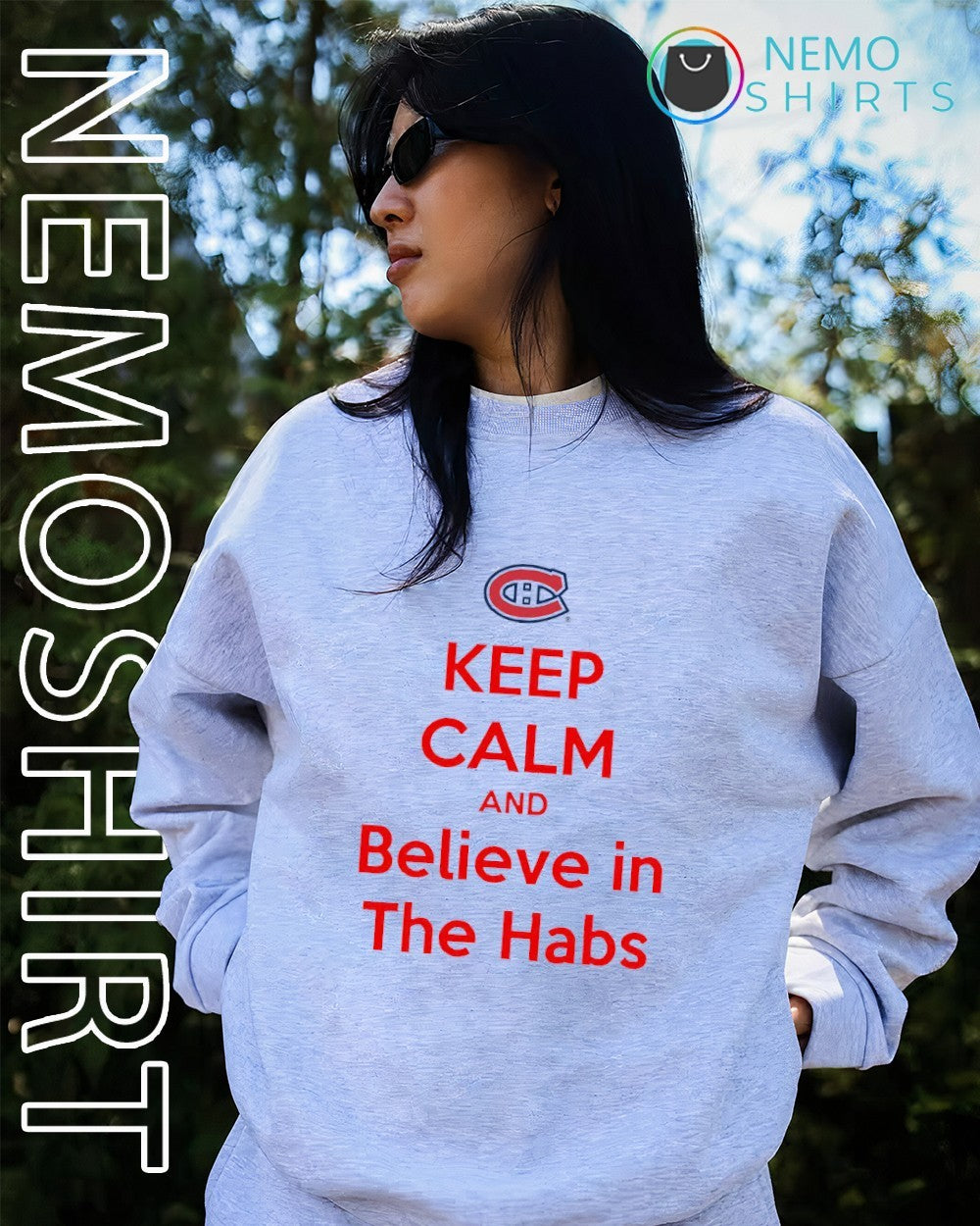 Keep calm and believe in the Habs Montreal Canadiens shirt