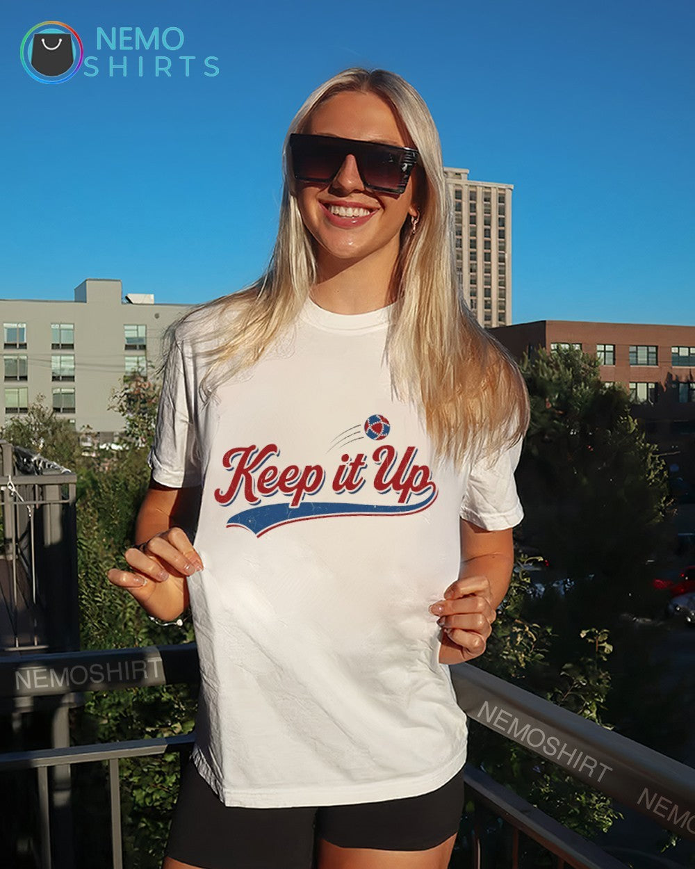 Keep it up hacky sack shirt