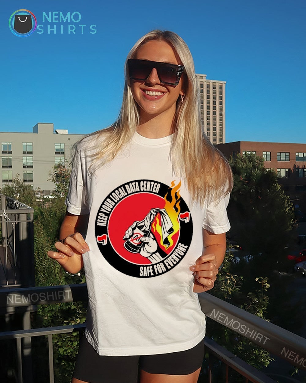 Keep your local data center safe for everyone shirt