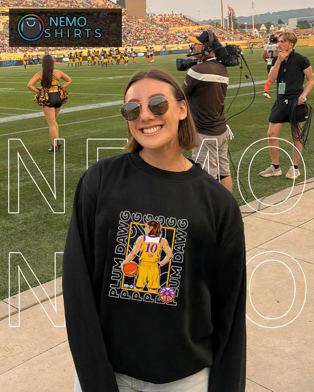 Kelsey Plum Dawg Los Angeles basketball player shirt