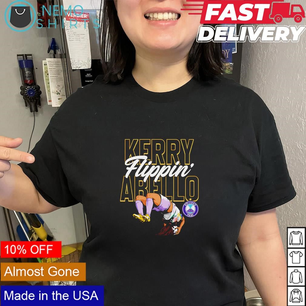 Kerry Abello Orlando baseball flippin player name shirt