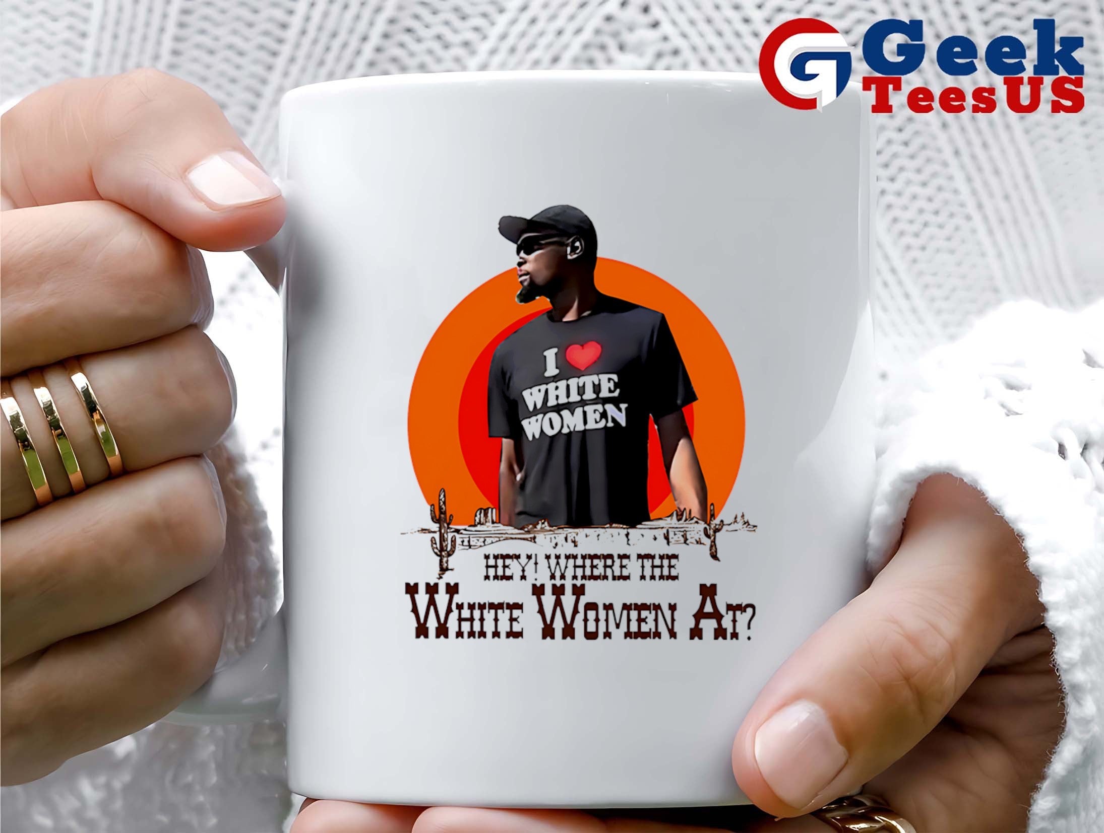 Kevin Durant I love white women hey where the white women at shirt