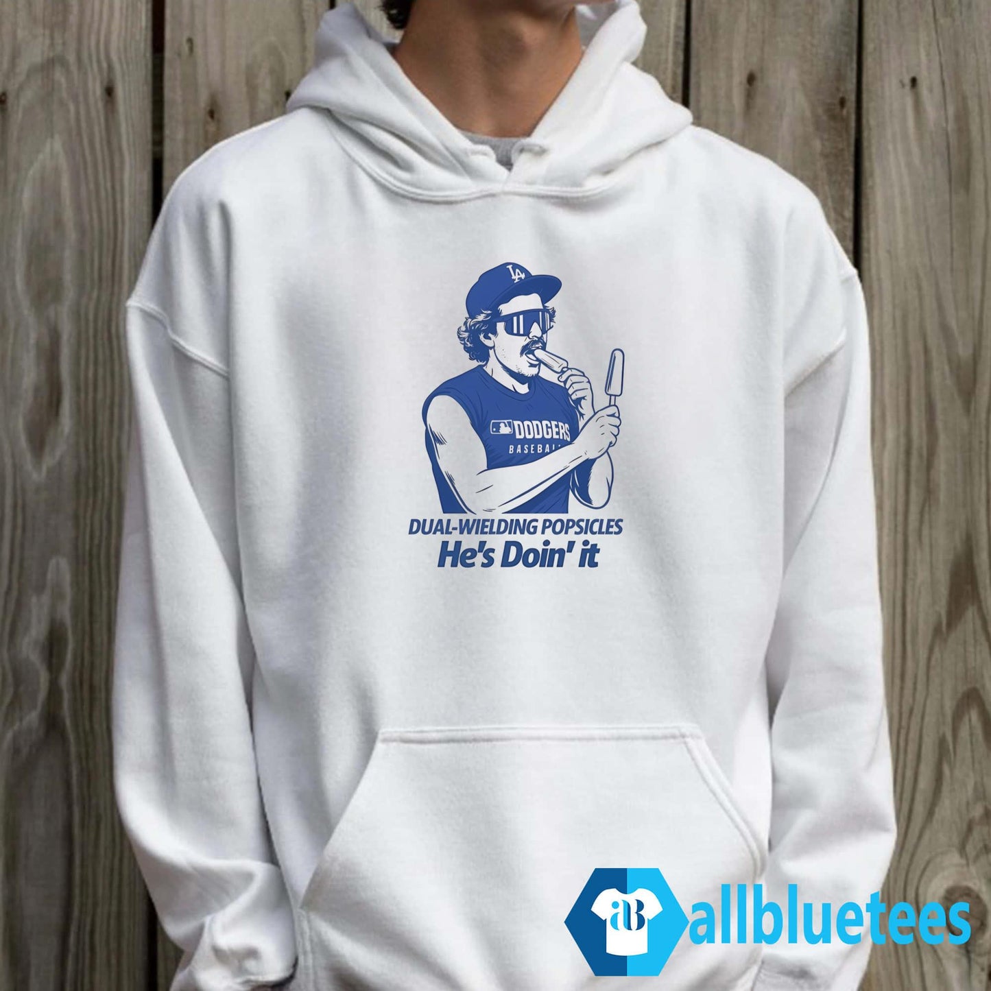 Kiké Hernandez Dual Wielding Popsicles He’s Doin’ It Shirt