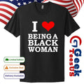 Killa Yonna I love being a black woman shirt