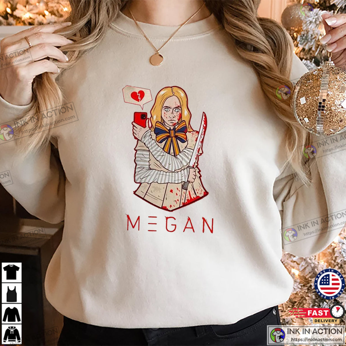 Killer AI M3gan Horror Movie T-Shirt