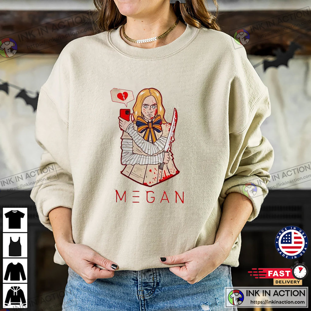 Killer AI M3gan Horror Movie T-Shirt