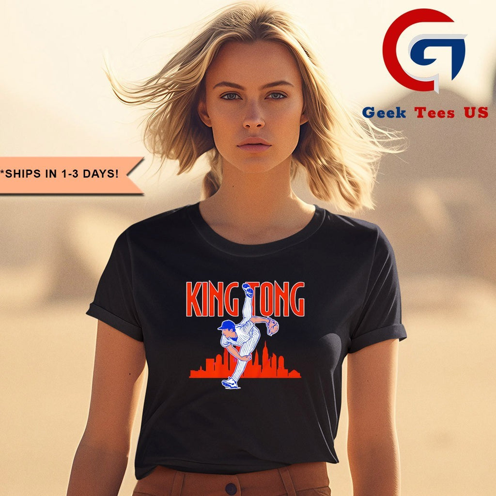 King Tong Jonah Tong player New York Mets baseball Skyline T-shirt
