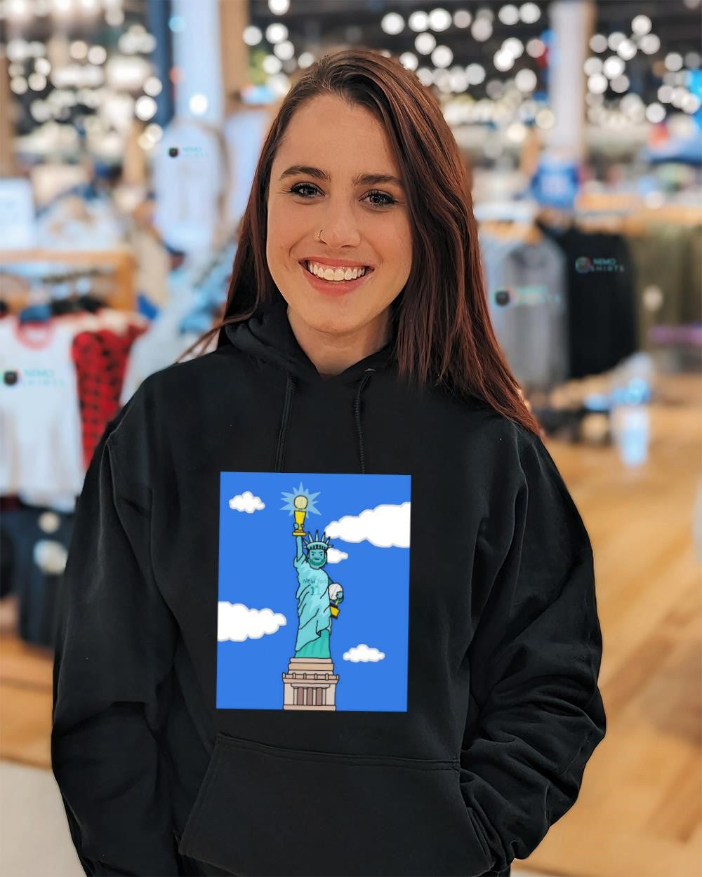 Kings of New York Knicks Jalen Brunson 11 Statue of Liberty shirt