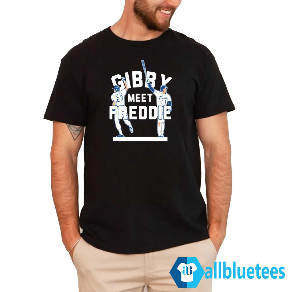 Kirk Gibson Freddie Freeman Gibby Meet Freddie Shirt