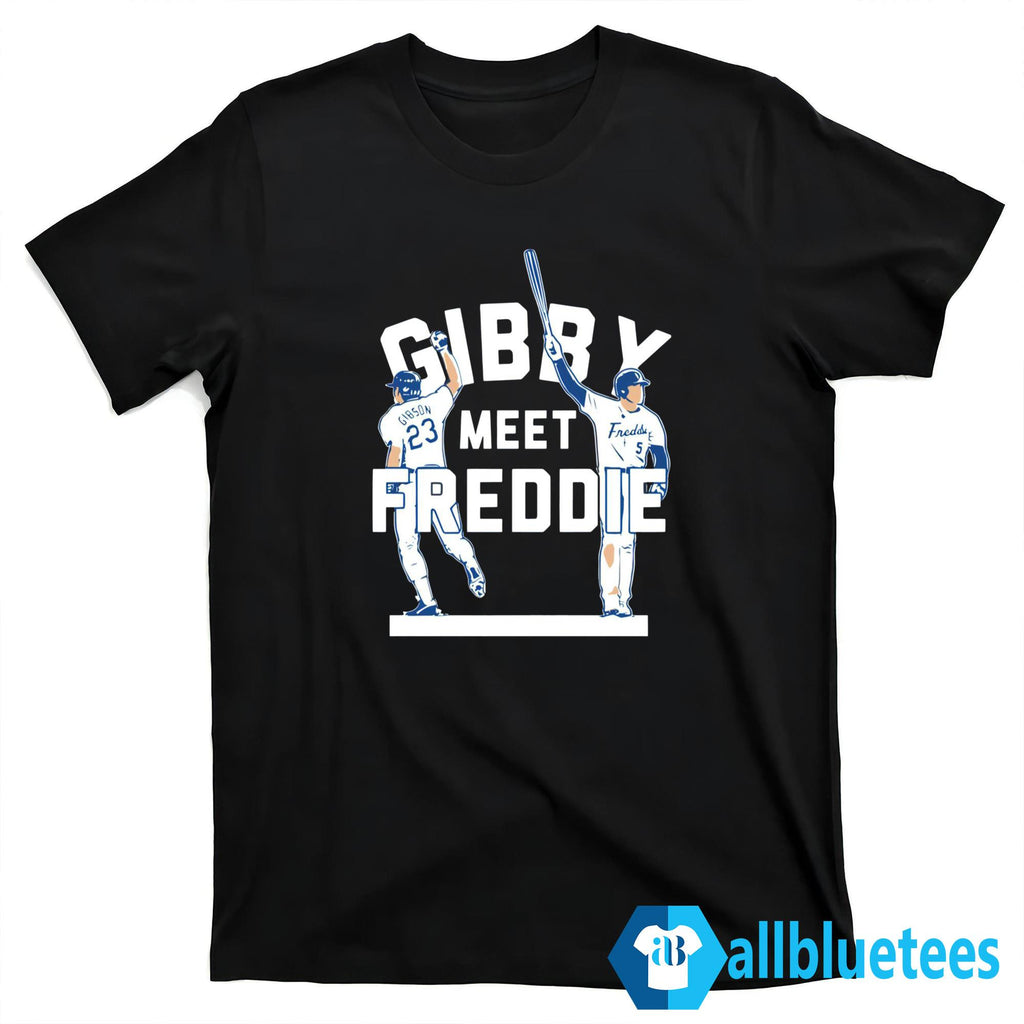 Kirk Gibson Freddie Freeman Gibby Meet Freddie Shirt