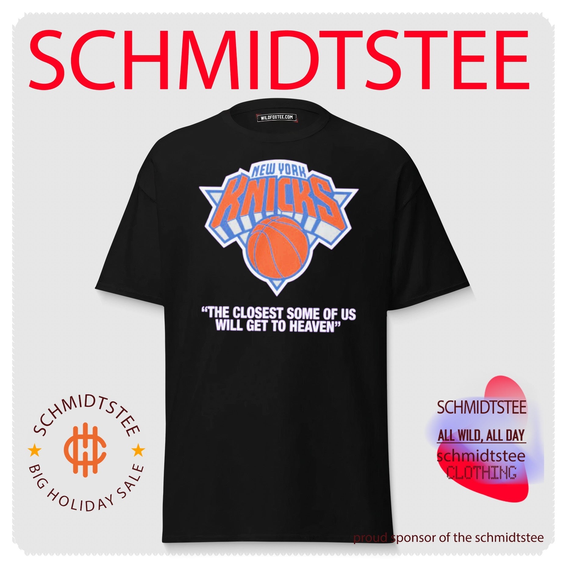 Knicks The Closet Some Of Us Will Get To Heaven shirt