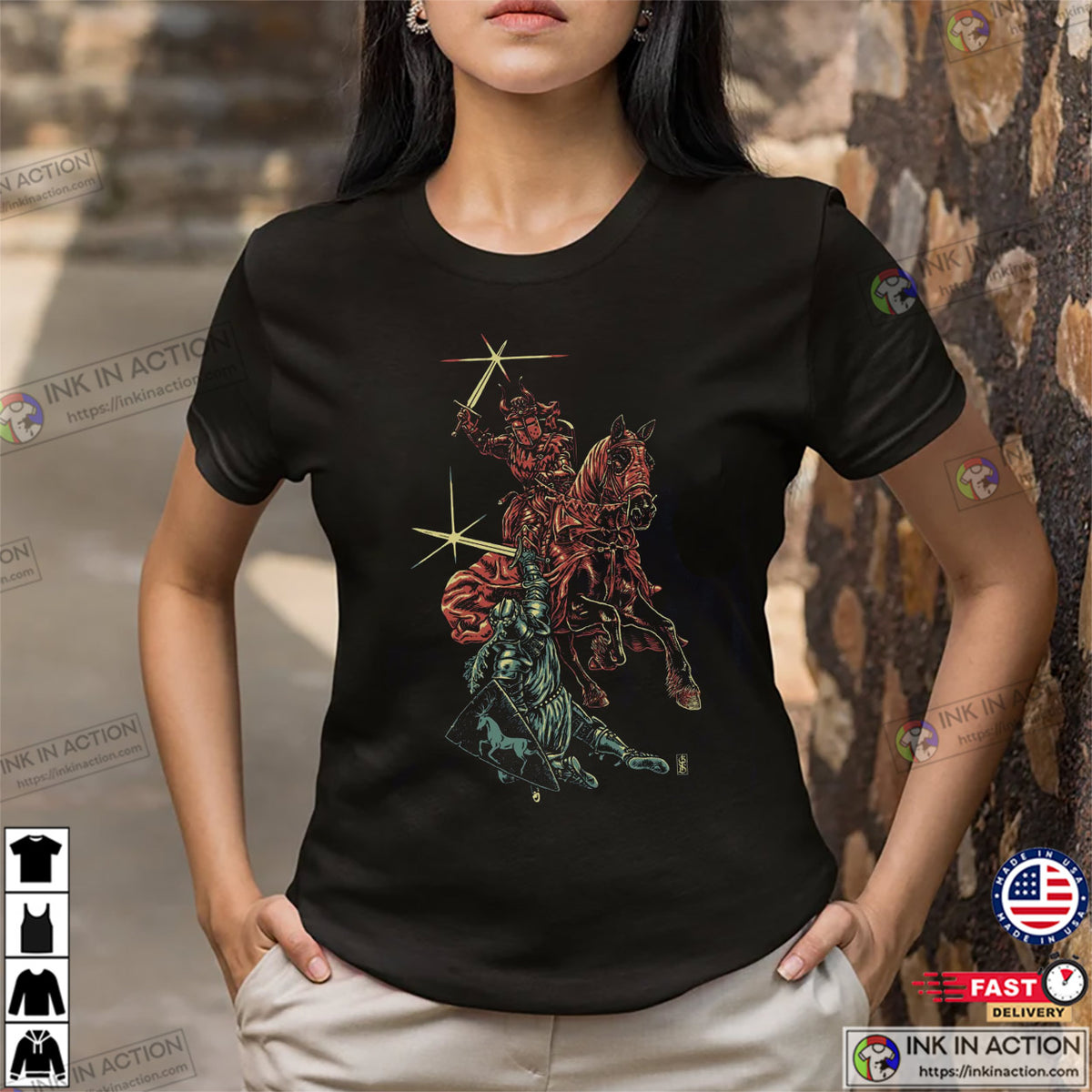 Knight Battle Medieval Fantasy T-shirt