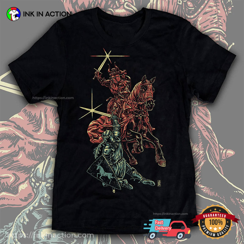 Knight Battle Medieval Fantasy T-shirt
