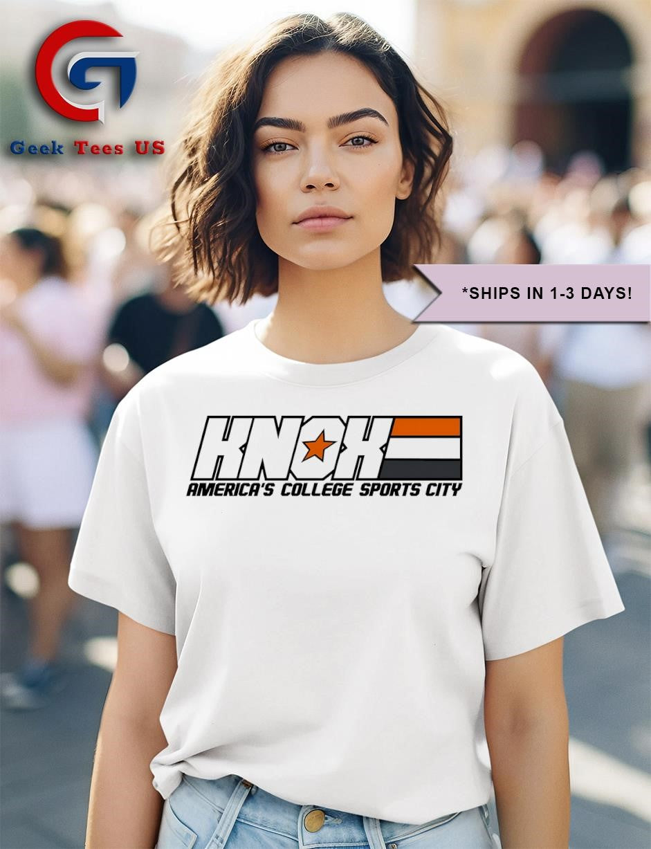 Knox America’s College Sports City Tennessee Volunteers shirt