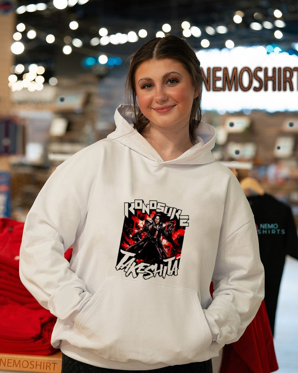 Konosuke Takeshita graphic series anime shirt