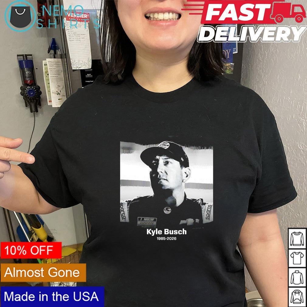 Kyle Busch two-time Cup Series Champion 1985-2026 shirt