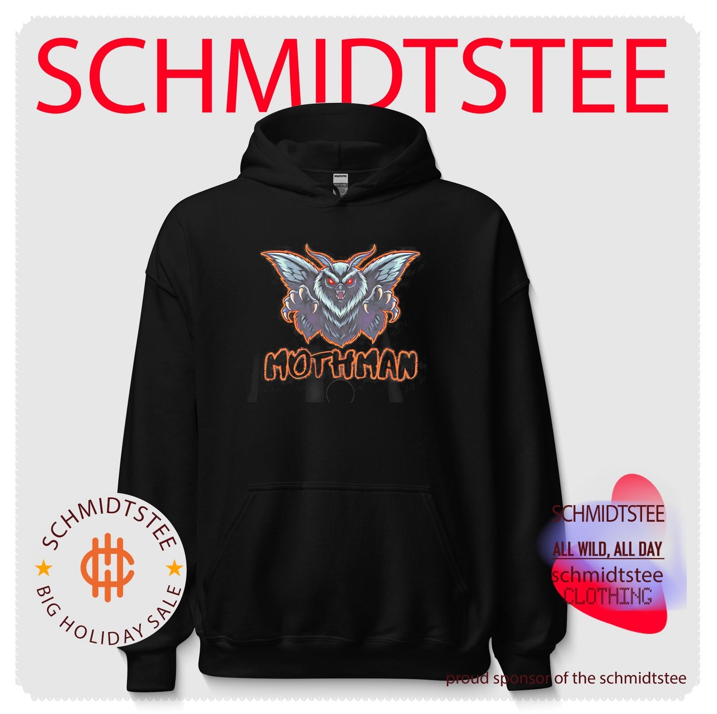 LAMBZY RUGS Mothman graphic shirt