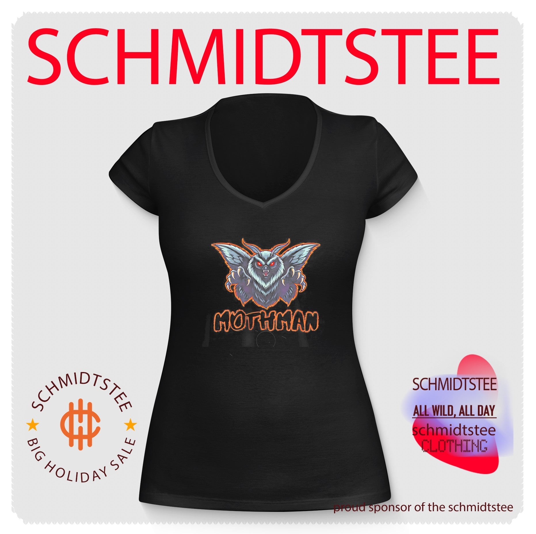 LAMBZY RUGS Mothman graphic shirt