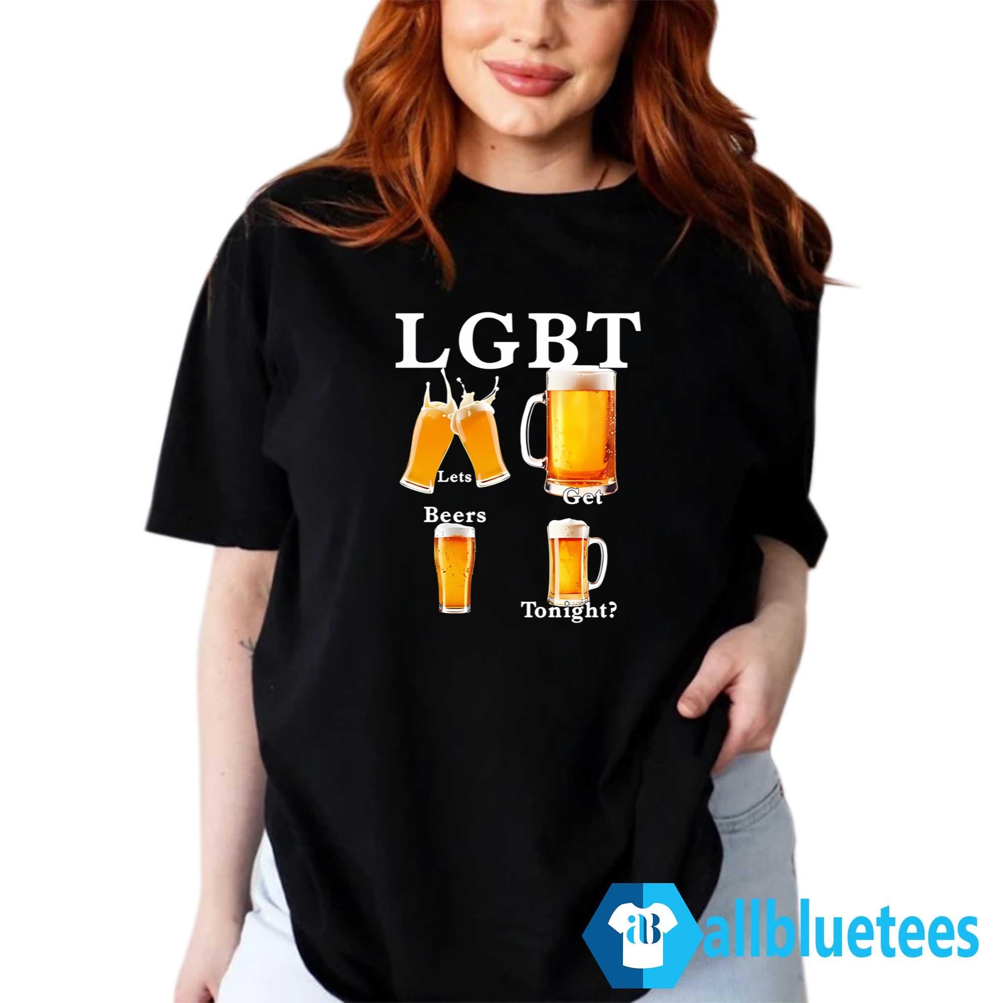 LGBT Let’s Get Beers Tonight Shirt