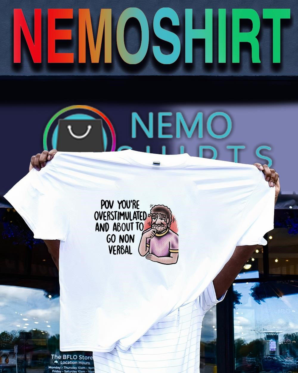 LGBT content pov you’re overstimulated and about to go non verba shirt