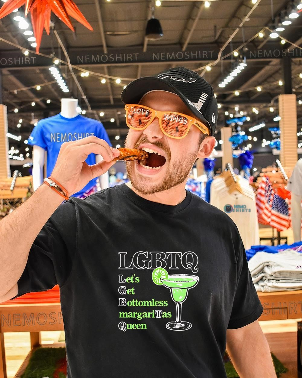 LGBTQ Let’s Get Bottomless margariTas Queen shirt