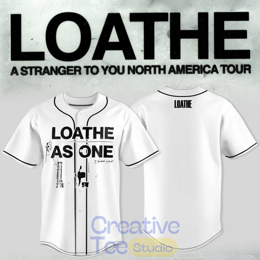 LOATHE A Stranger To You North America Tour 2026 Special Baseball Jersey