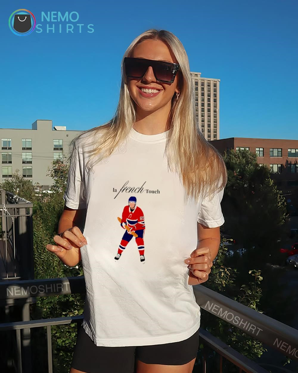 La French Touch Montreal Canadiens hockey shirt