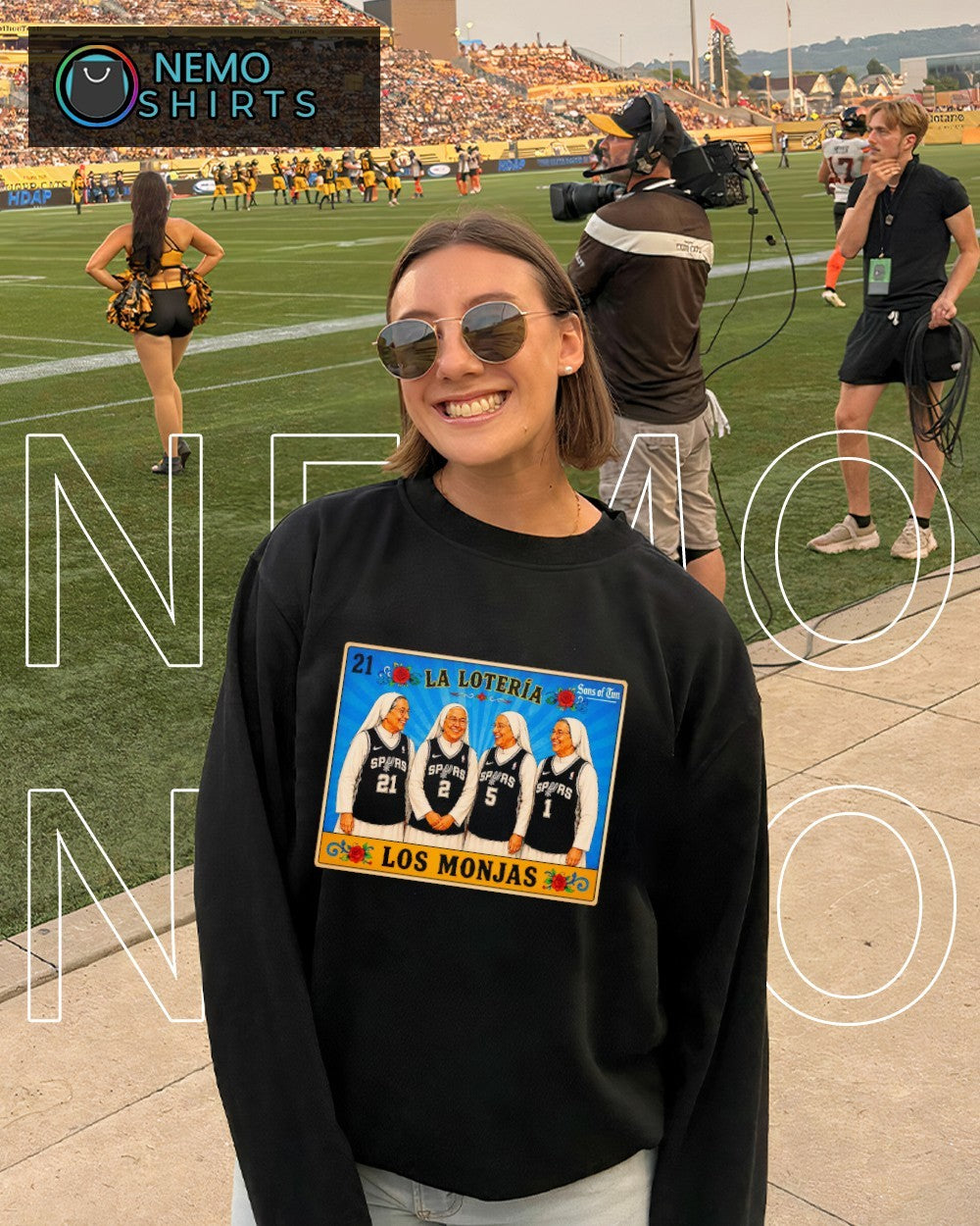 La loteria Los Monjas San Antonio Spurs shirt
